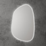 Aulic Tarcoola Asymmetric Led Mirror 553x903x36mm Matte White LMTAR-550-MW