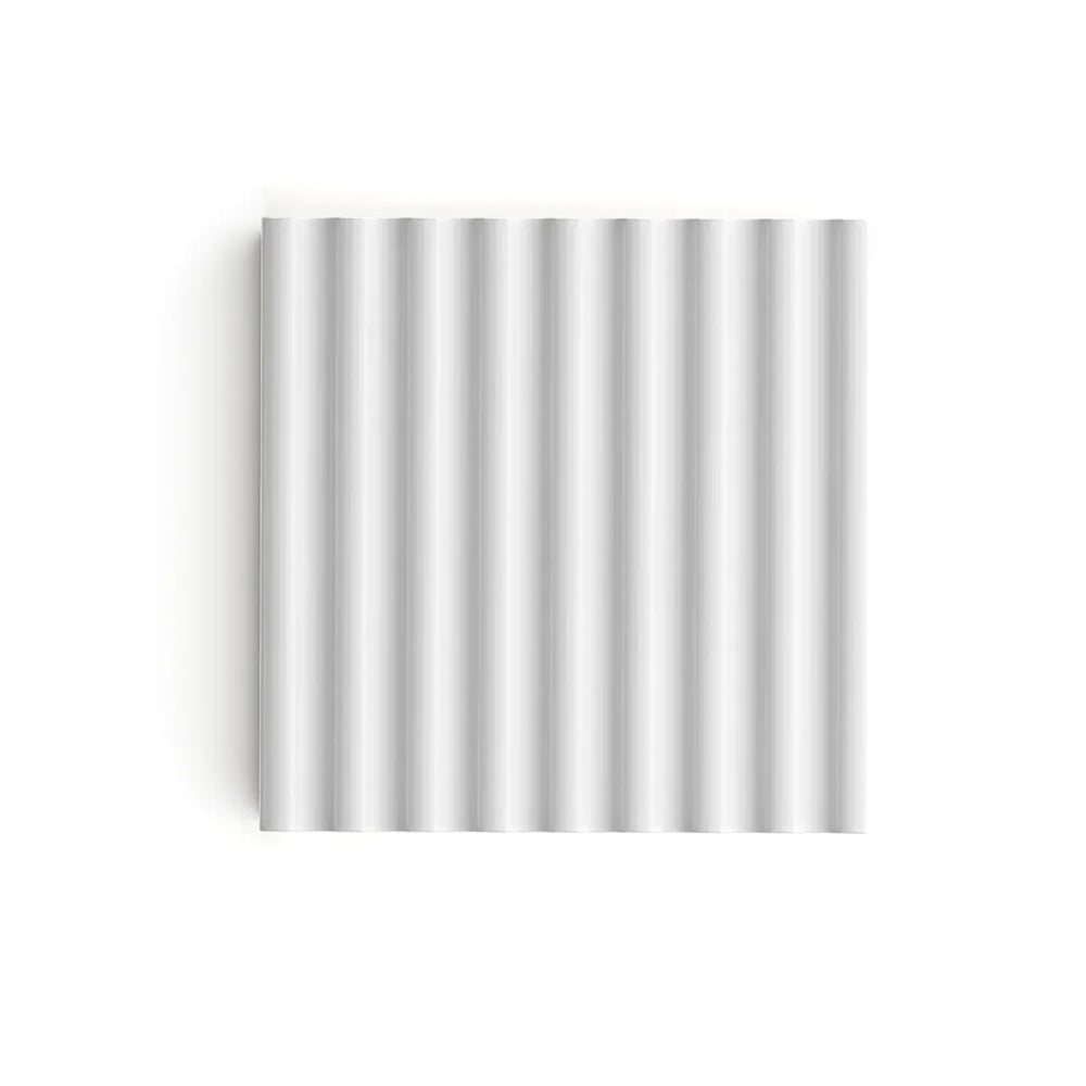 Otti Bondi Sample Board White Fluted Sample-BOW