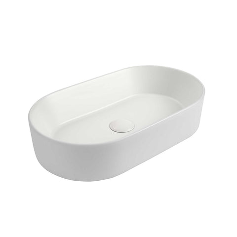Seima Aurora Ceramic Basin 530 White Silk Matte 192067