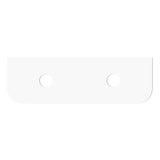 Otti Hampton Mark II Wall Hung Vanity 1200mm Satin White w/ Matte White Top HPM1200WSTUD-MW