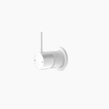 Nero Mecca Shower Mixer 60mm Handle Up Plate Matte White NR221911JMW