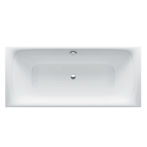 BetteLux Drop In Bath 1800mm w/ Overflow White B3441WWFB