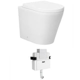 Otti Alzano Hurricane Pan Smart Seat w/ R&t Low Rise Inwall Cistern Set (Push Plate Sold Separately) Gloss White EBIAWFPRLHPKVALR-NP