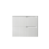 Otti Noosa Wall Hung Plywood Cabinet Only 750x460x550mm Matte White (Cabinet Only) NS750W