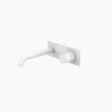 Nero Mecca Wall Basin/Bath Mixer Handle Up 230mm Matte White NR221910B230MW