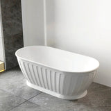 Otti Attica Kensington Bath 1500x750mm Gloss White AKBT-1500