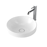 Caroma Liano II Round 400mm Inset Basin White 852400W