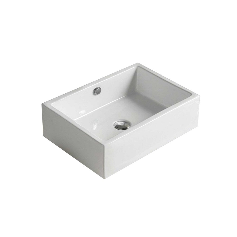Seima Kyra 510 Basin Rectangular Above Counter White 191862