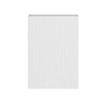 Otti Bondi Fluted Laundry Wall Cabinet 415mm White LA-WCBO400W_LOT