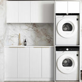 Otti Noosa Laundry Kit 1960C White / Cloudy Carrara Top LA-1960C-NSW-CA