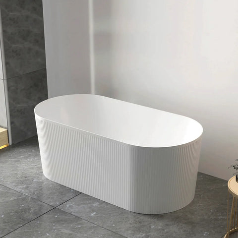 Otti Attica Noosa Bath 1700x800mm Gloss White ANBT-1700