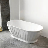 Otti Attica Kensington Bath 1700x800mm Gloss White AKBT-1700