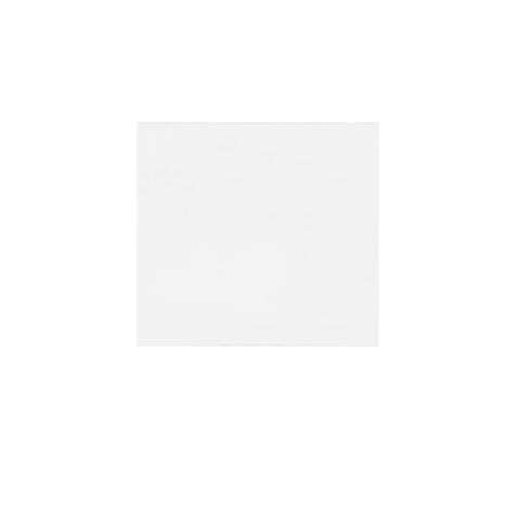 Otti Laundry Stone Top 650mm (No Hole) Pure White STLA650-PW-NH