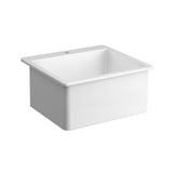 Seima Sink Eva 635 Abovemount 635x560mm (1 taphole) White 192428