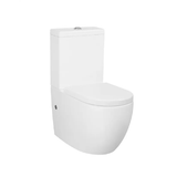 Otti Voghera Tornado Toilet Suite w/ Standard Seat White IVTSPK