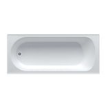 Seima Chios 102 Tondo Inset Bath 1675mm w/ overflow White 191527