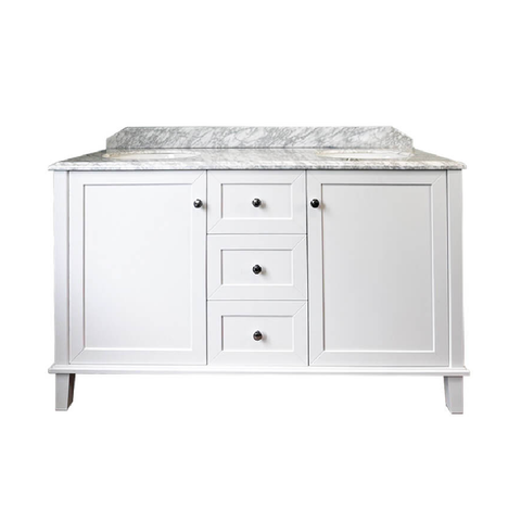 Turner Hasting Coventry 1500x560mm Double Vanity 1TH White COD150W-3TH