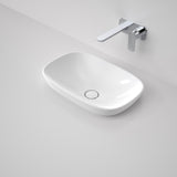 Caroma Contura Inset Basin 530 White 895300W