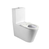 Seima Modia Care Wall Faced Toilet Pan White + White Seat 191857