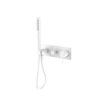 Nero Mecca Shower Mixer Divertor Systerm Matte White NR221912EMW