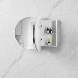 Otti Bondi Shaving Cabinet 900x600mm Satin White BOSV9060W