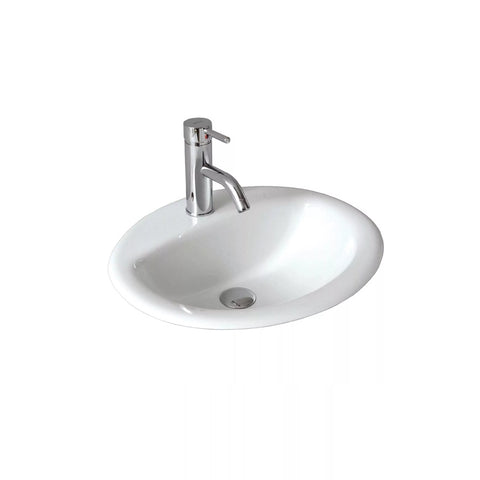 Seima Chios 201 Basin Inset 3 Tap Hole White 191468