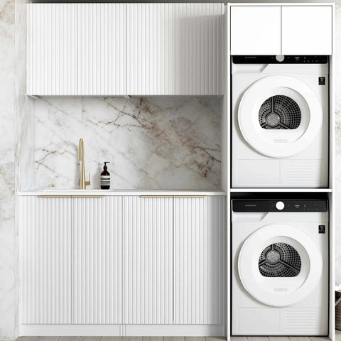 Otti Noosa Laundry Kit 1960C White / Pure White Top LA-1960C-NSW-PW