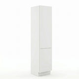 Fienza Carmen Freestanding Tallboy 1910mm White 2 Doors CTBF