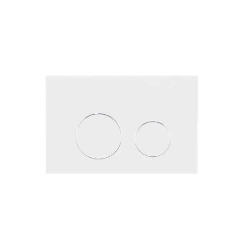 ADP Toilet Flush Buttons Matte White TLTFBWH