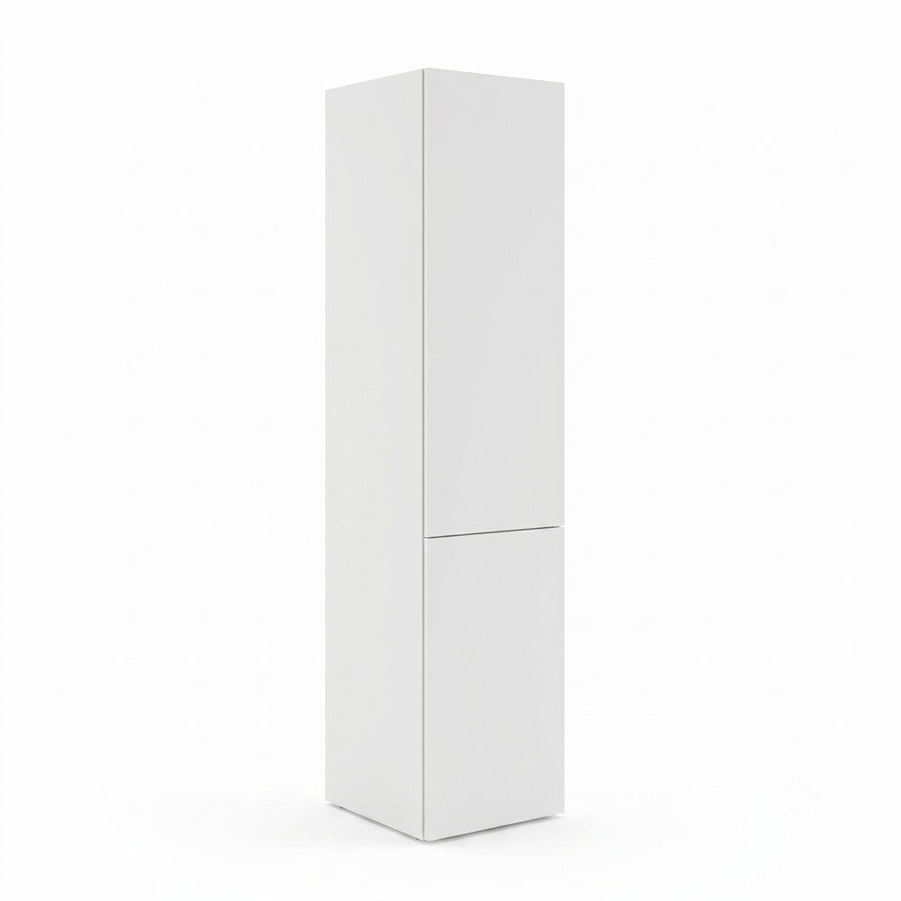 Fienza Carmen Wall Hung Tallboy 1800mm White 2 Doors CTBW