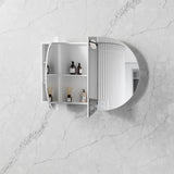 Otti Bondi Shaving Cabinet 1800x900mm Satin White BOSV1890W