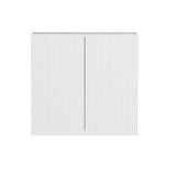 Otti Bondi Fluted Laundry Wall Cabinet 630mm White LA-WCBO600W_O