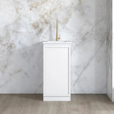 Otti Hampshire Mini Laundry 430mm White / Pure White Top LA-430-BOHW-PW