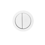 Otti Round Toilet Flush Button Matte White IS10MW