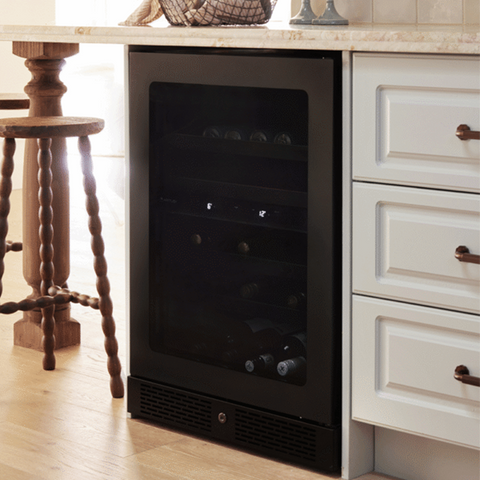 Artusi Beverage Centre Reversable Door Matte Black ABC142BV