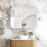 Otti Newport Shaving Cabinet 900x750mm Woodland Oak SSQ9075WL