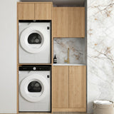 Otti Havana Laundry Kit 1305C Woodland Oak / Pure White Top LA-1305C-HAWL-PW