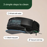 iRobot Roomba Combo Essential Robot Vacuum Cleaner & Mop Black Y011000