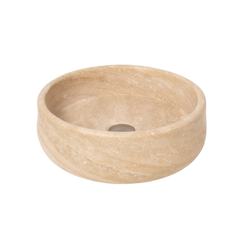 ADP Arlo Above Counter Basin 400mm Travertine TOPMARL400TR