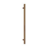 Radiant Vertical Single Heated Towel Bar 40x950mm Antique Brass AB-VTR-950