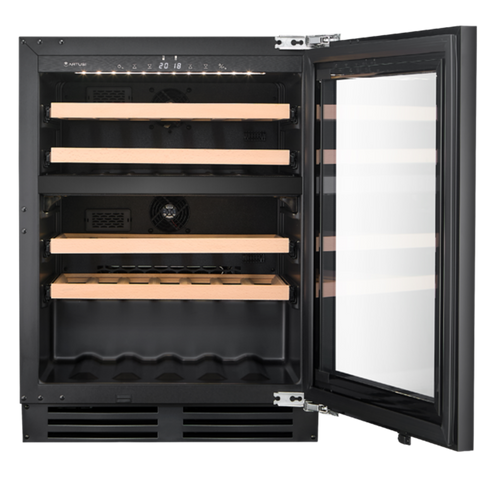 Artusi Fully Integrated Wine Cellar 600mm w/ Glass Door AINT119GWE