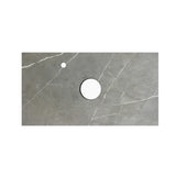 Otti Byron Wall Hung Vanity 1200mm (10 O'Clock Taphole) Black Oak / Amani Grey Top BY1200BST-G-10TH