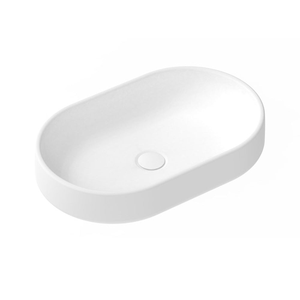 ADP Norma Above Counter Basin 550x350mm Sea Salt TOPONOR550ST