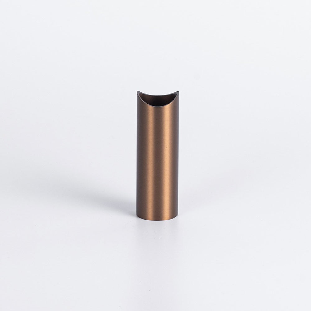 Radiant Round Tube Leg 70mm Brushed Bronze BB-LR70