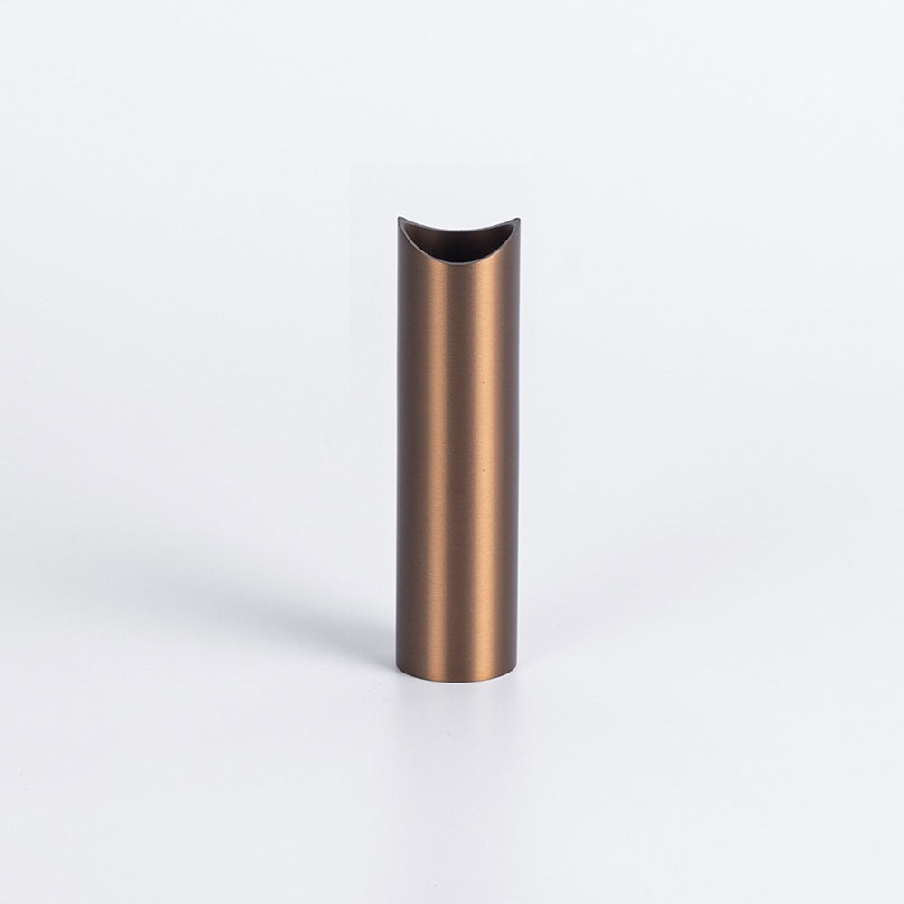 Radiant Round Tube Leg 90mm Brushed Bronze BB-LR90