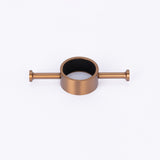 Radiant Vertical Towel Rail Hook For Vertical Heated Bar Brushed Bronze BB-VTR-HOOK