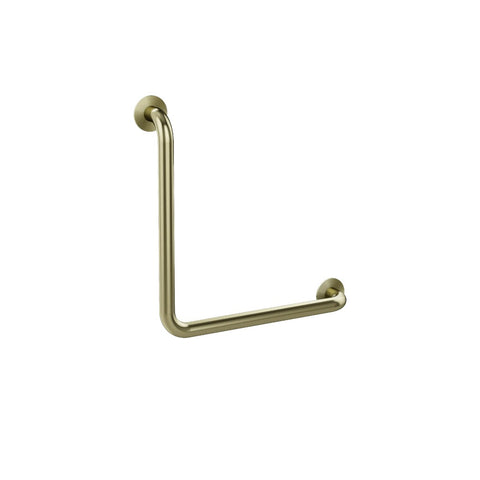Meir 90° Ambulant Grab Rail 32×450×450mm Tiger Bronze MCR-90R45-PVDBB