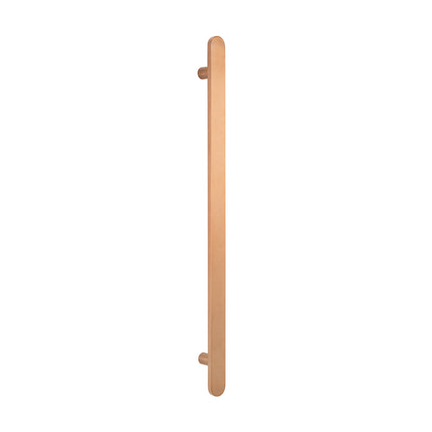 Radiant Vertical Flat Bar Towel Rail 50x930mm Brushed Copper BC-FVTR-930