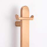 Radiant Vertical Flat Bar Hook Brushed Copper BC-FVTR-HOOK