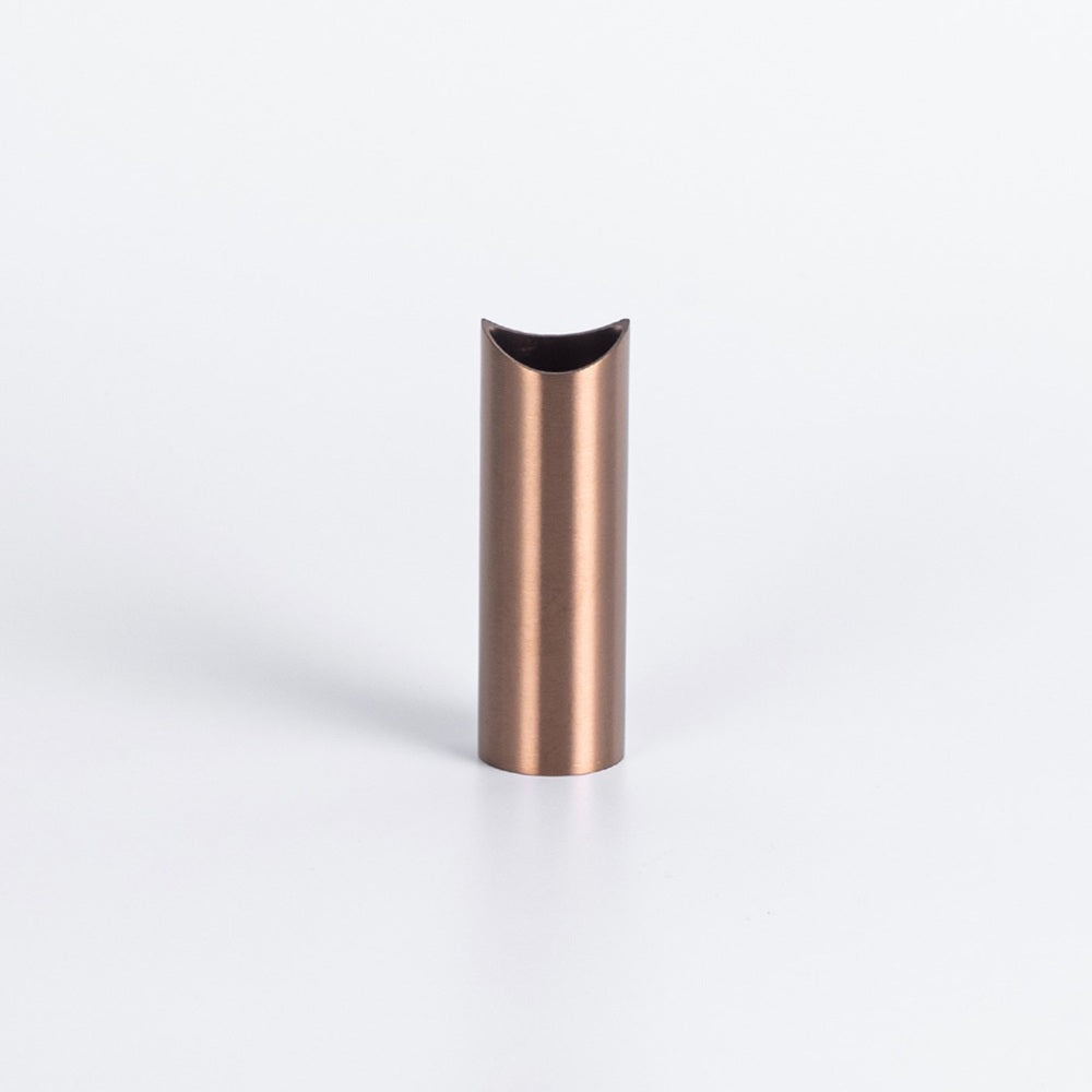 Radiant Round Tube Leg 70mm Brushed Copper BC-LR70